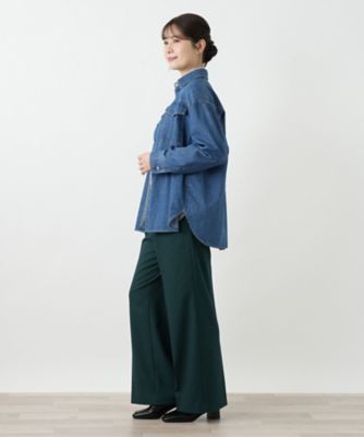洗えるデニムブラウス【25年9月カタログ】 | Leilian (Women