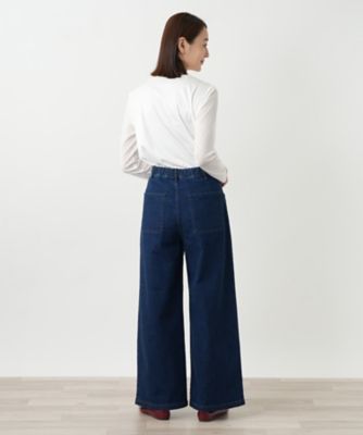 新品　レリアン　ワイドデニムパンツ　L タグ付き ワイドデニムパンツ【L JEANS】|レリアン | レリアン公式