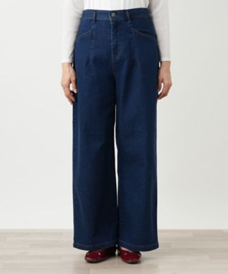 新品未使用 ISABEL MALANT ワイドパンツ 金ボタン デニムジーンズ レディース デザイナージーンズ | ISABEL MARANT 公式オンライン