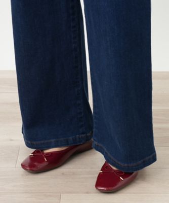 新品　レリアン　ワイドデニムパンツ　L タグ付き ワイドデニムパンツ【L JEANS】|レリアン | レリアン公式