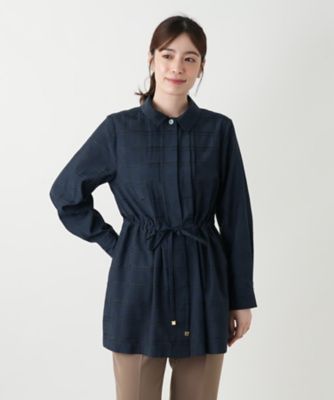 チェックチュニックブラウス | Leilian (Women)/レリアン | 三越伊勢丹