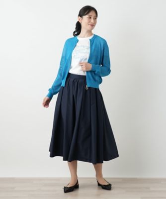 ✳︎極美品✨23AW Leilian レリアン　定価5.2万ゆったりめロングニット 店舗人気】スパンコールニット【LE TRICOT