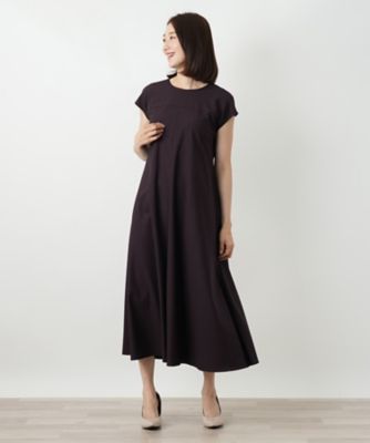 洗えるストレッチフレアワンピース | Leilian (Women)/レリアン
