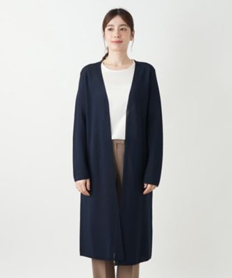 ロングカーディガン【Leilian WHITE LABEL