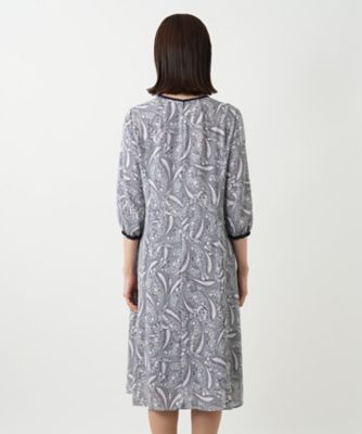 【美品】Leilian(レリアン) 7号 プリーツワンピース ベルト付きプリーツワンピース【Leilian WHITE