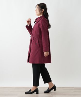 レリアンのハーフコート超美品 フーデッドハーフコート | Leilian (Women)/レリアン | 三越