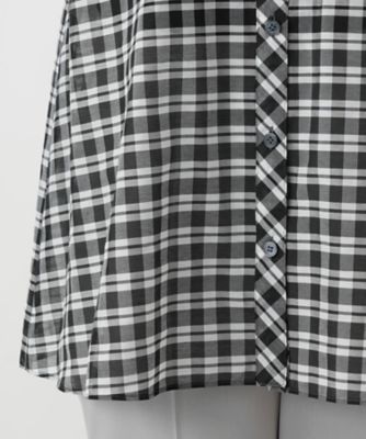 チェックブラウス【Ｌｅｉｌｉａｎ　ＷＨＩＴＥ　ＬＡＢＥＬ】