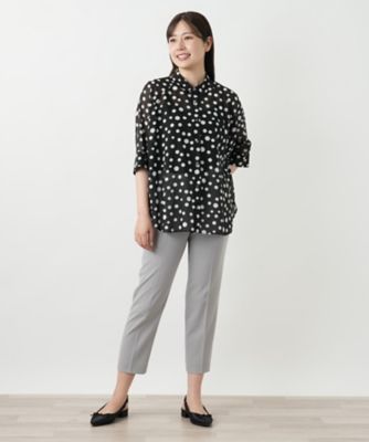 ドットブラウス【Ｌｅｉｌｉａｎ　ＷＨＩＴＥ　ＬＡＢＥＬ】