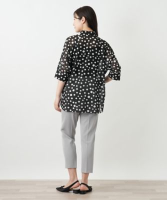 ドットブラウス【Ｌｅｉｌｉａｎ　ＷＨＩＴＥ　ＬＡＢＥＬ】