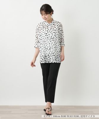 ドットブラウス【Ｌｅｉｌｉａｎ　ＷＨＩＴＥ　ＬＡＢＥＬ】