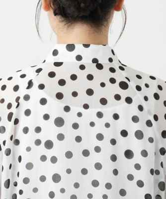 ドットブラウス【Ｌｅｉｌｉａｎ　ＷＨＩＴＥ　ＬＡＢＥＬ】