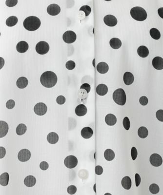 ドットブラウス【Ｌｅｉｌｉａｎ　ＷＨＩＴＥ　ＬＡＢＥＬ】