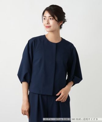 ＜BOURGE (Women)＞ノーカラージャケット