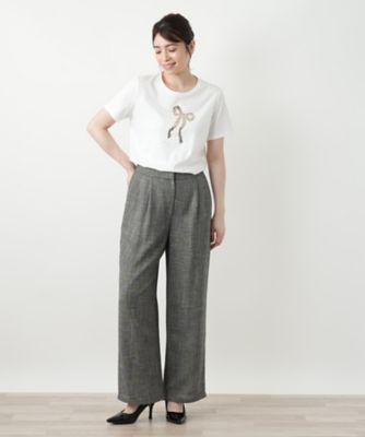ワイドパンツ【Leilian WHITE LABEL