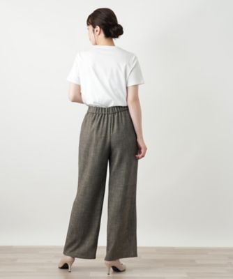 レリアン⭐︎裾レースのワイドパンツ9号 レリアン⭐︎裾レースのワイドパンツ9号 ワイドパンツ【Leilian