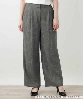ワイドパンツ【Leilian WHITE LABEL