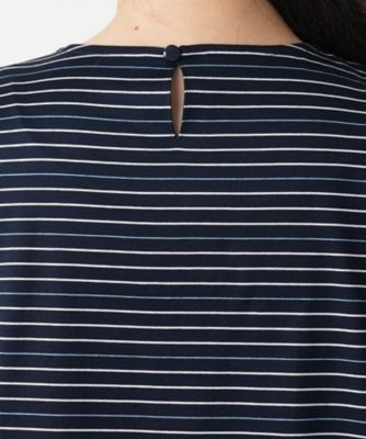 ボーダー切替ブラウス【Ｌｅｉｌｉａｎ　ＷＨＩＴＥ　ＬＡＢＥＬ】