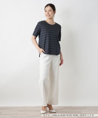 ボーダーＴシャツ【Ｌｅｉｌｉａｎ　ＷＨＩＴＥ　ＬＡＢＥＬ】