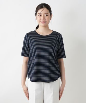 ボーダーＴシャツ【Ｌｅｉｌｉａｎ　ＷＨＩＴＥ　ＬＡＢＥＬ】
