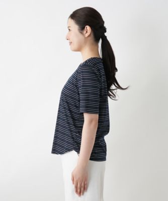 ボーダーＴシャツ【Ｌｅｉｌｉａｎ　ＷＨＩＴＥ　ＬＡＢＥＬ】