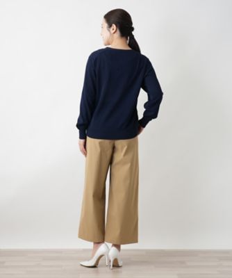Ｖネックカーディガン【Ｌｅｉｌｉａｎ　ＷＨＩＴＥ　ＬＡＢＥＬ】