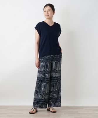 Ｖネックニットベスト【Ｌｅｉｌｉａｎ　ＷＨＩＴＥ　ＬＡＢＥＬ】