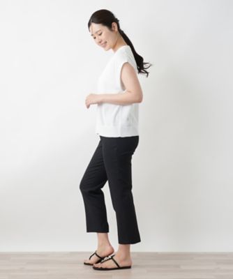 Ｖネックニットベスト【Ｌｅｉｌｉａｎ　ＷＨＩＴＥ　ＬＡＢＥＬ】