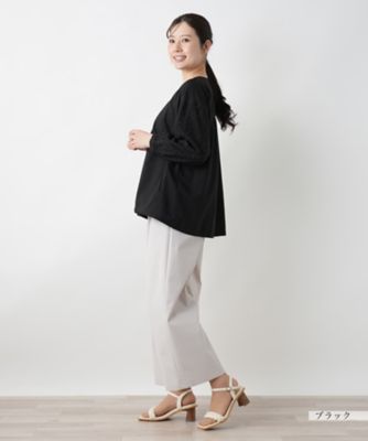 レース切替ノーカラージャケット【Ｌｅｉｌｉａｎ　ＷＨＩＴＥ　ＬＡＢＥＬ】