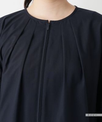 レース切替ノーカラージャケット【Ｌｅｉｌｉａｎ　ＷＨＩＴＥ　ＬＡＢＥＬ】