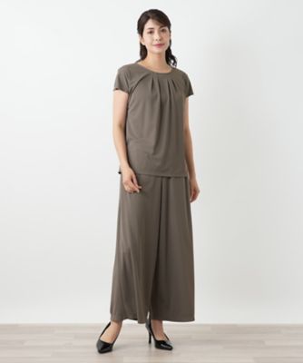 タックカットソー【Leilian WHITE LABEL