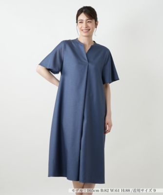 21SS 定価5.3万　レリアン　ロングスキッパーブラウス　ワンピース 美品 21SS 定価5.3万 レリアン ロングスキッパーブラウス