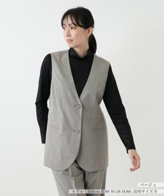 美品 Leilianレリアン 近年物 2way フーデッドジャケット 撥水加工 2WAYフーデッドジャケット | Leilian (Women)/レリアン