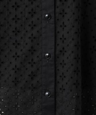 カットワーク七分袖ブラウス【Ｌｅｉｌｉａｎ　ＷＨＩＴＥ　ＬＡＢＥＬ】