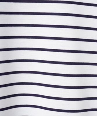 ボーダーノースリーブカットソー【Ｌｅｉｌｉａｎ　ＷＨＩＴＥ　ＬＡＢＥＬ】