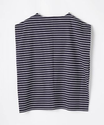 ボーダーノースリーブカットソー【Ｌｅｉｌｉａｎ　ＷＨＩＴＥ　ＬＡＢＥＬ】