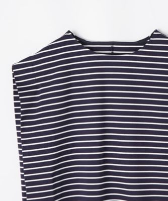 ボーダーノースリーブカットソー【Ｌｅｉｌｉａｎ　ＷＨＩＴＥ　ＬＡＢＥＬ】