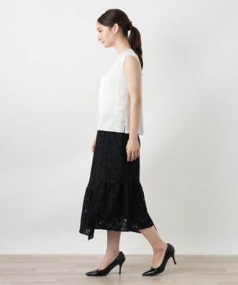 n.katelier レーススカート レース調ジャカードタックスカート NS-137 – ATELIER N'S