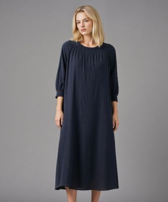 送料関税込【DIANE von FURSTENBERG】マキシワンピース ギャザー DIANE VON FURSTENBERG ツイル マキシワンピース ギャザー入り