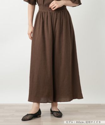 ワイドパンツ | BOURGE (Women)/ブールジュ | 三越伊勢丹