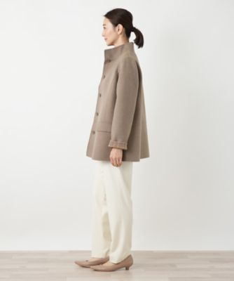 Leilian　レリアン　スタンドカラーコート　カシミヤ100％　13＋　日本製 楽天市場】レリアンカシミア 100コートの通販