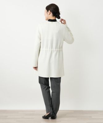 ノーカラー比翼コート | Leilian (Women)/レリアン | 三越伊勢丹