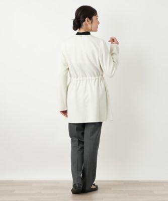 ノーカラー比翼コート | Leilian (Women)/レリアン | 三越伊勢丹