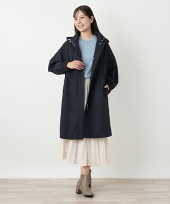 フーデッド比翼コート | Leilian (Women)/レリアン | 三越伊勢丹