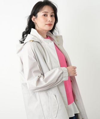 送料無料】フーデッド比翼コート | Leilian (Women)/レリアン | 三越