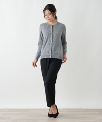 ラメ刺繍カーディガン【CORSINI ＆ PROTI】 | Leilian