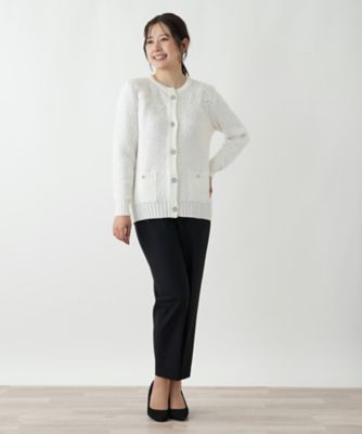 レース刺繍カーディガン【CORSINI ＆ PROTI】 | Leilian