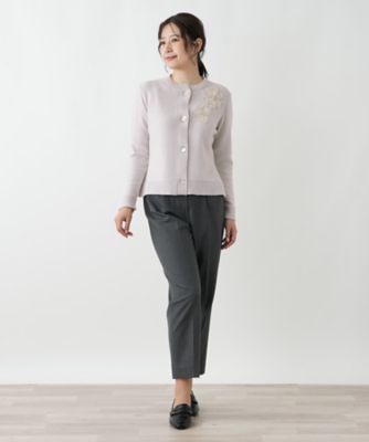 ラメ刺繍カーディガン【CORSINI ＆ PROTI】 | Leilian