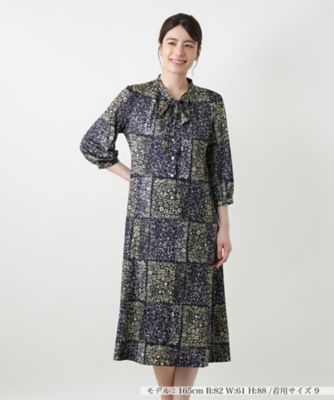 【美品】Leilian レリアン　レースタックワンピース　コットン　ゆったり レリアン ワンピース 通販 | 三越伊勢丹オンラインストア・通販
