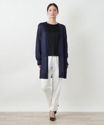 ✨美品✨オーラリー　メリノウールロングカーディガン　日本製 ラメロングカーディガン | BOURGE (Women)/ブールジュ | 三越