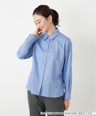 ＜Leilian (Women)＞レギュラーカラーブラウス